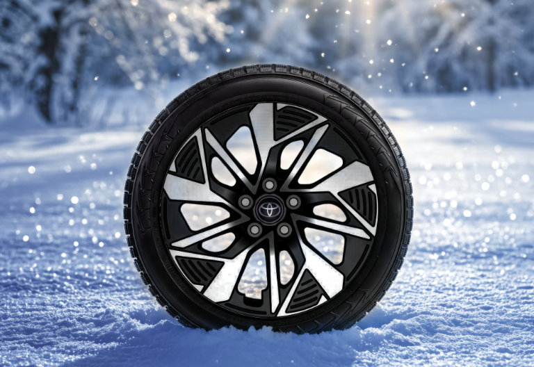 Toyota original vinterdäck till kampanjpris vid köp av Toyota elbil